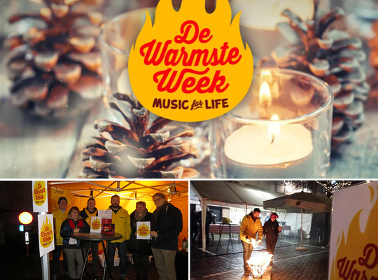 Warmste week